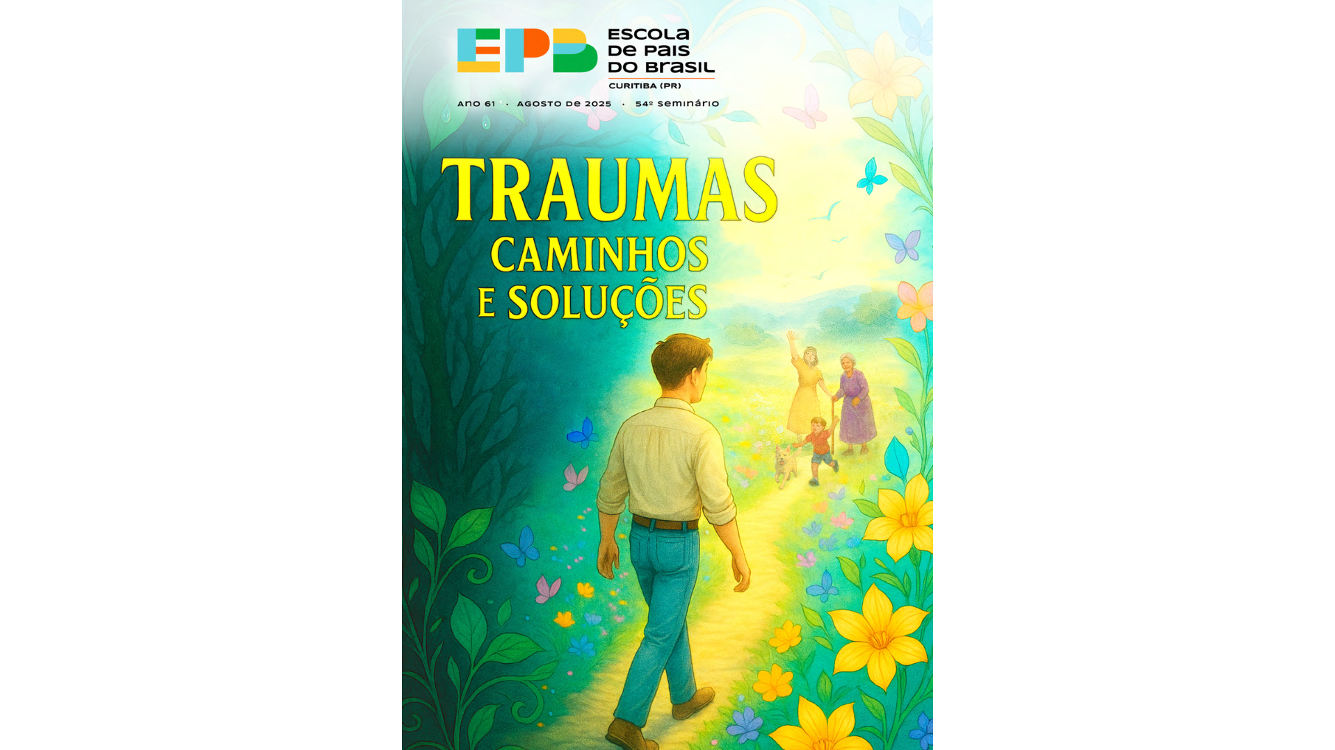 Capa conteúdos Revista 54º Seminário da EPB Curitiba – Traumas – caminhos e soluções